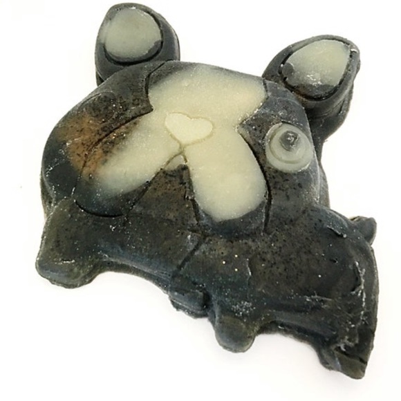 Boston terrier dog shaped soap set - Picture 2 of 4